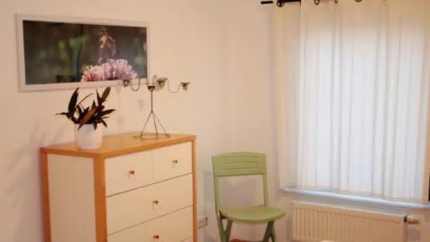 Ferienbungalow Typ D Schlafbereich